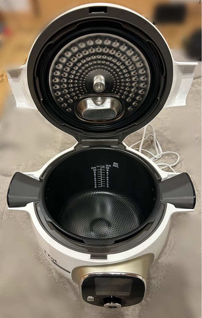 T-fal 電気圧力鍋 スチーマー付き