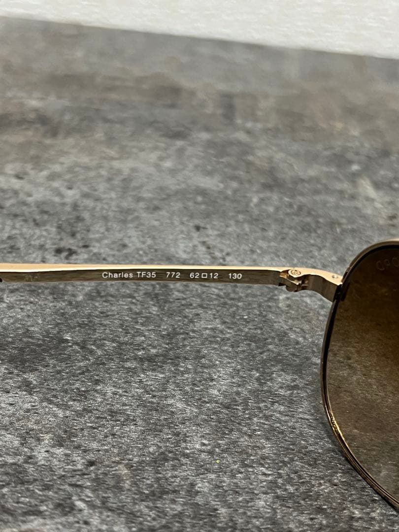 美品 トムフォード Charles TF35 サングラス TOMFORD