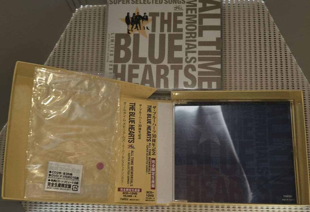 ザ・ブルーハーツ 30周年記念　完全限定生産版　３CD+１DVD　☆発送方法変更