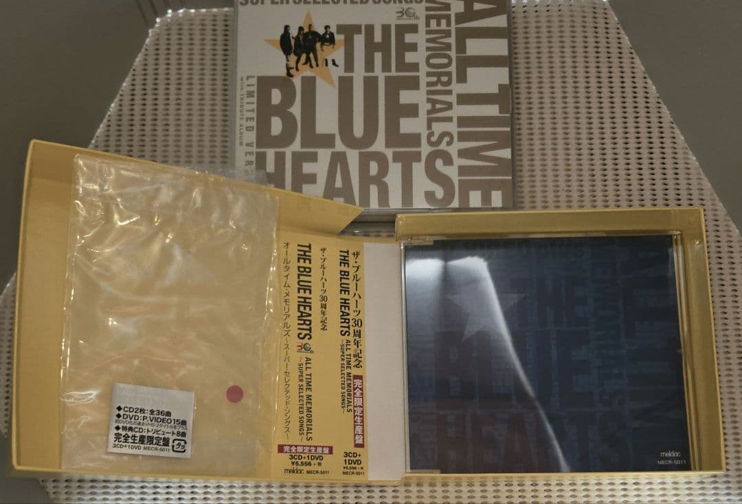 ザ・ブルーハーツ 30周年記念　完全限定生産版　３CD+１DVD　☆発送方法変更