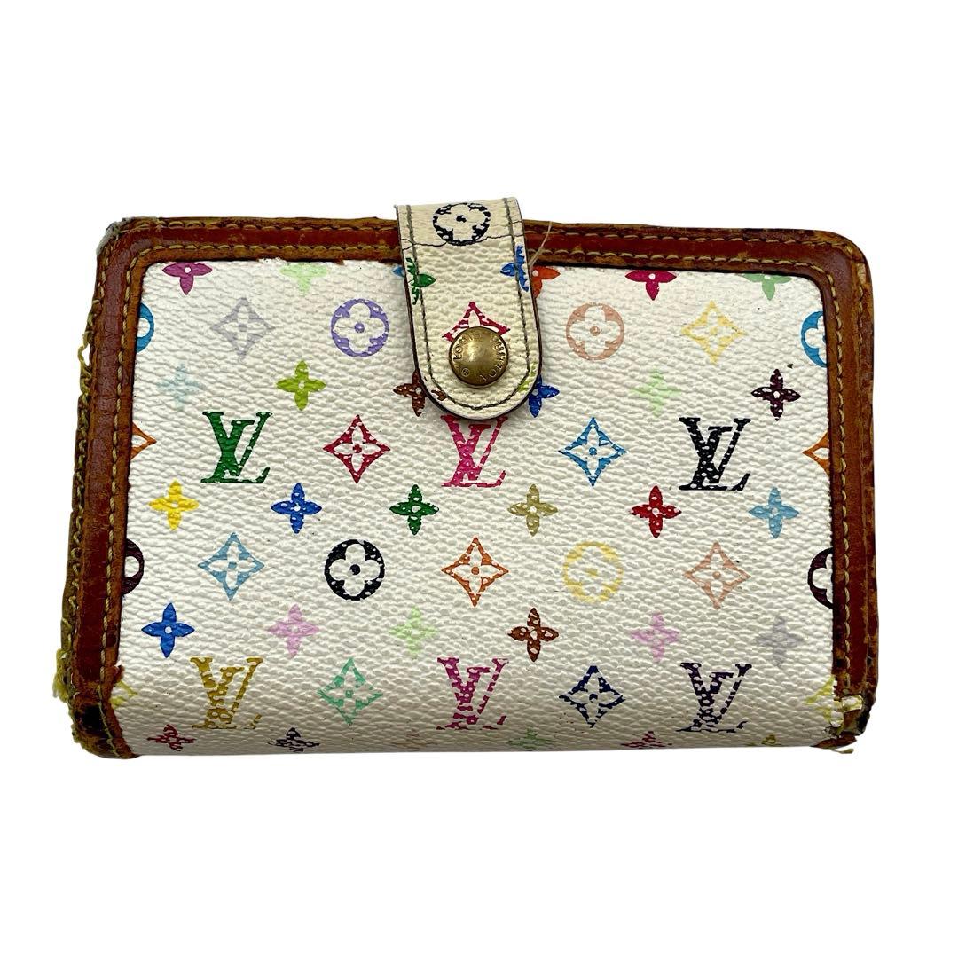 LOUIS VUITTON ルイヴィトン　折り財布　がま口　マルチカラー