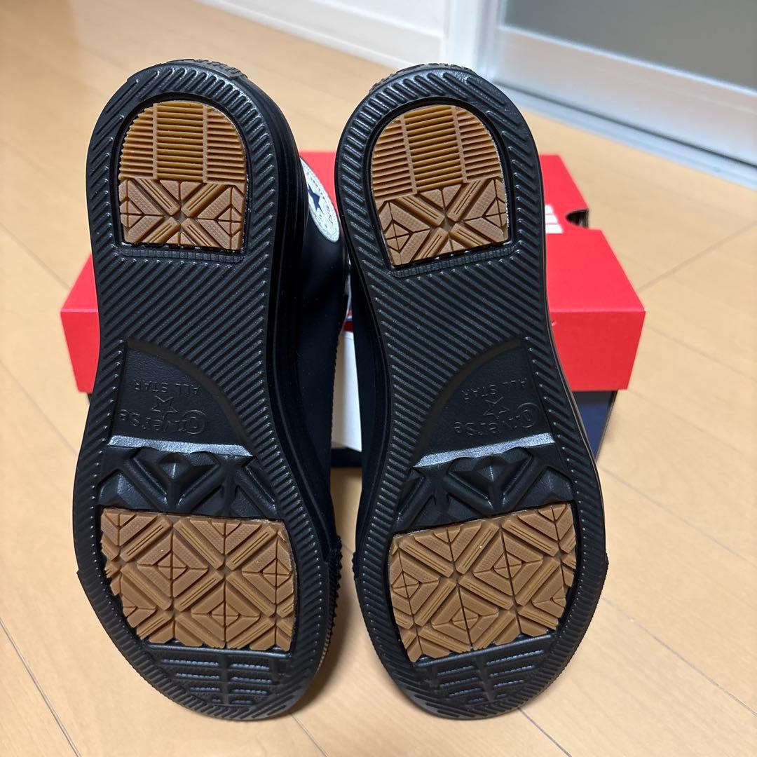 【新品・タグ付き】CONVERSEハイカットスニーカー　レインシューズ　23㎝