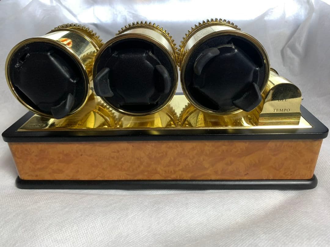Scatola del Tempo 3連 ワインディングマシーン 自動巻き上げ機