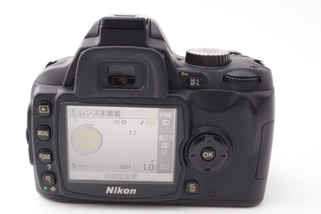 極美品✨Nikon D60 レンズキット　スマホ転送　手ぶれ補正 CCDセンサー