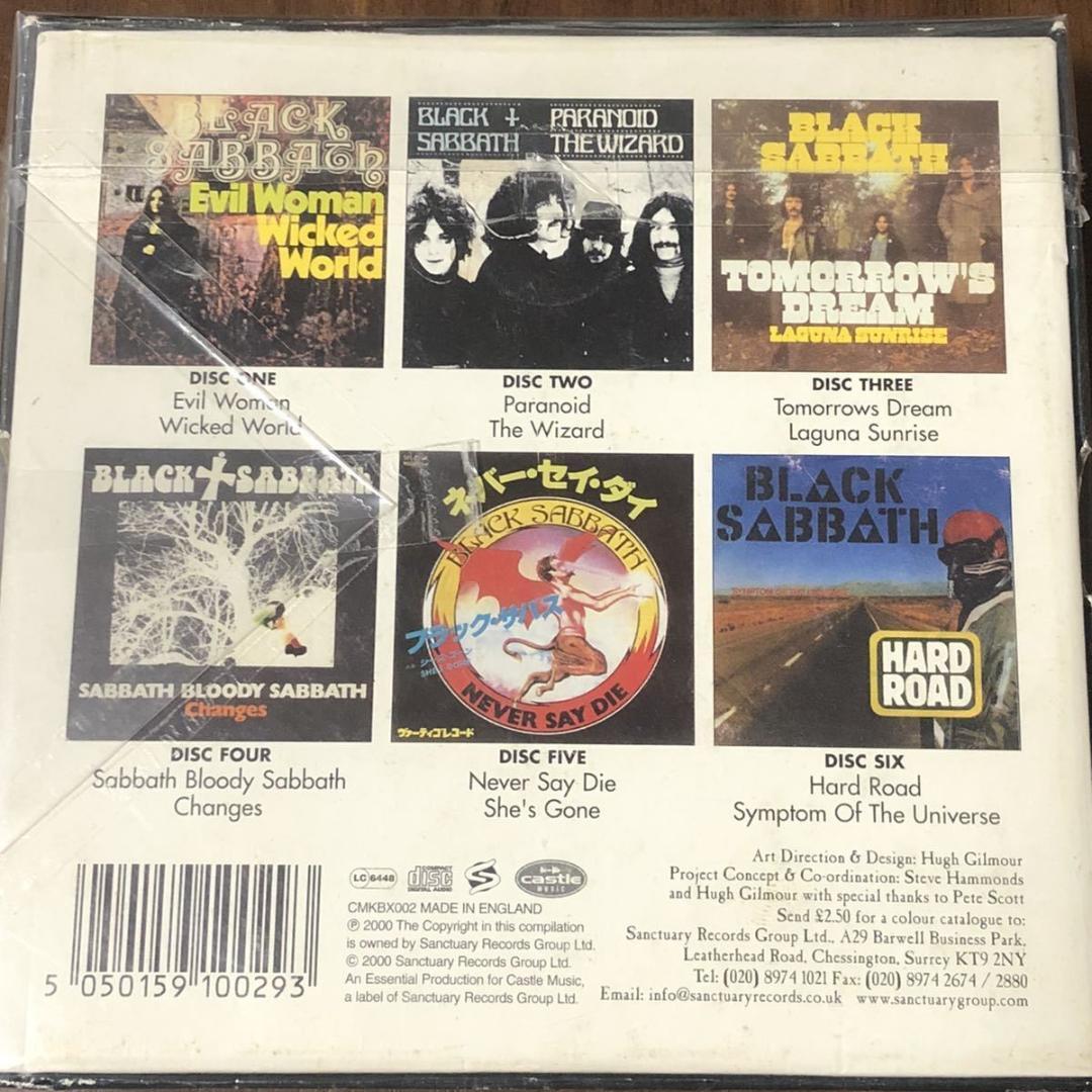 6CD-BOX！ブラック・サバス/THE SINGLES 1970-1978