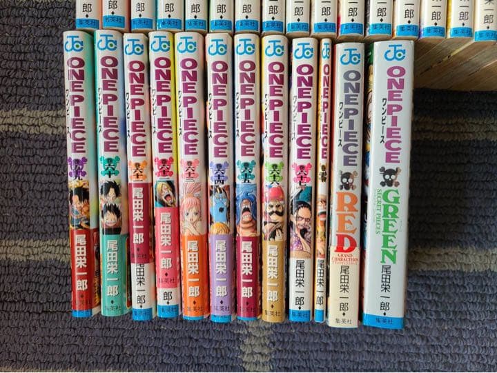 ONE PIECE 1巻〜67巻＋ZERO＋RED＋GREEN