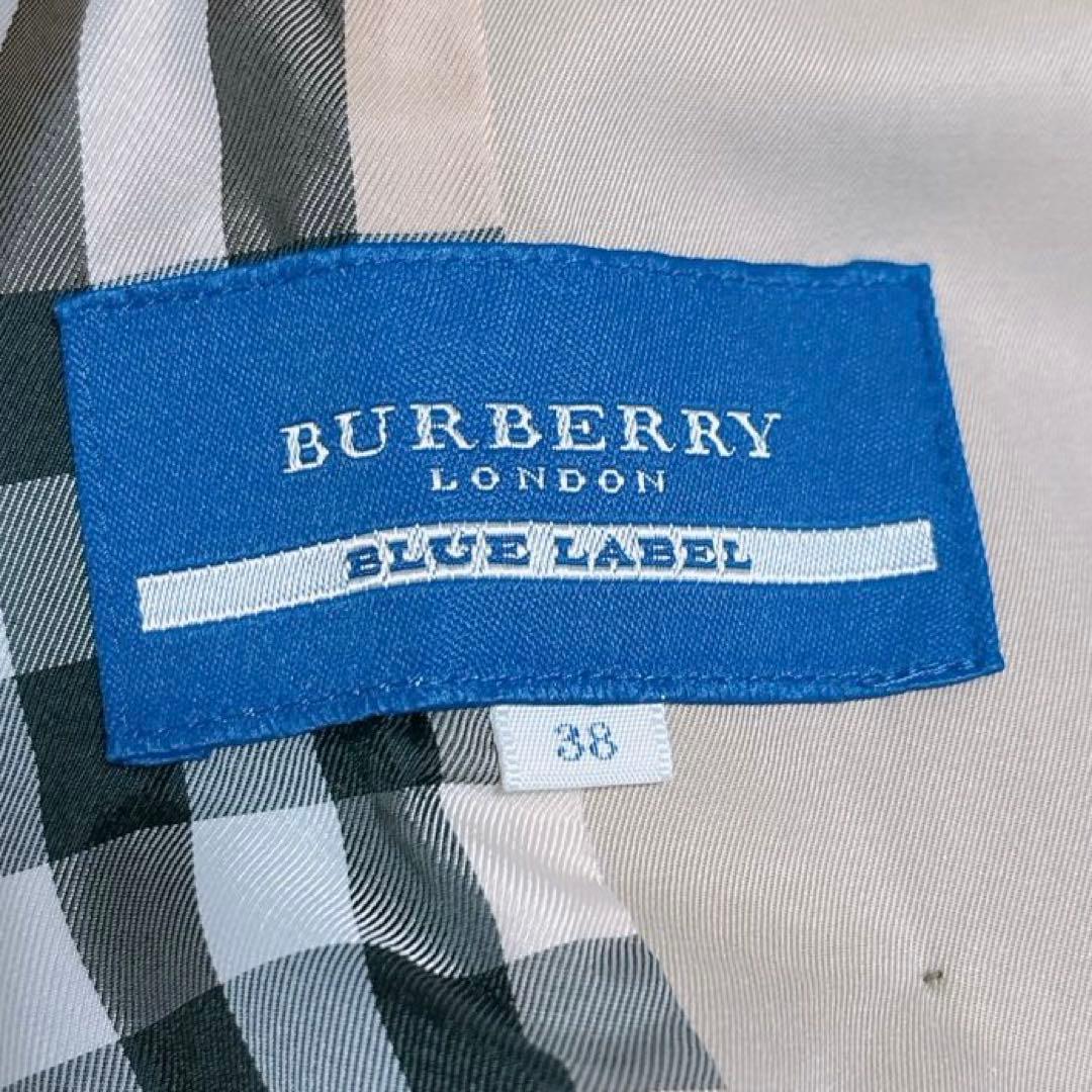 BURBERRY BLUELABEL 美品 ショートコート　ノバチェック　M相当