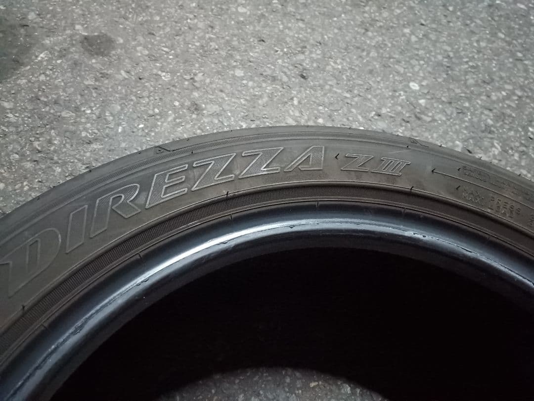 敦史　165/55R15 2本　6分山　ZⅢ　ダンロップ　ディレッツァ