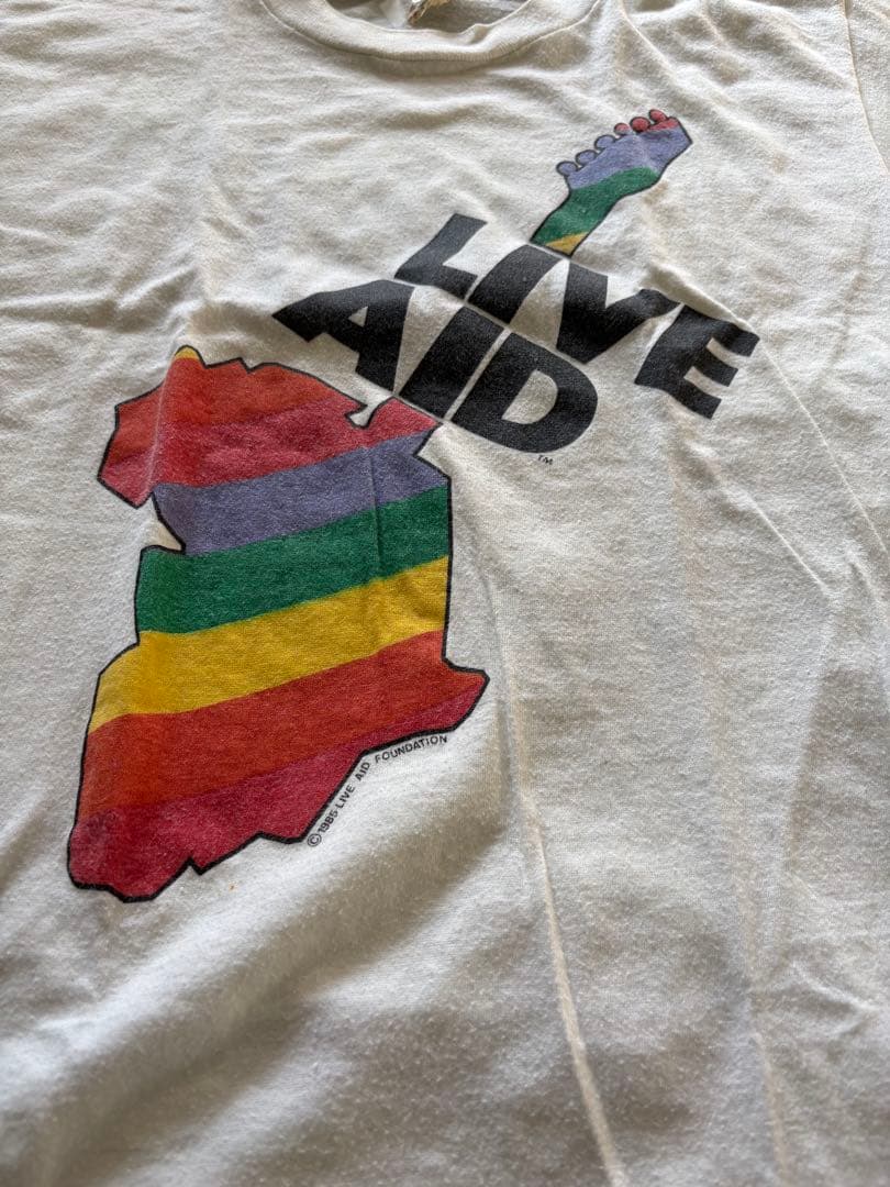 LIVE AID ビンテージTシャツ