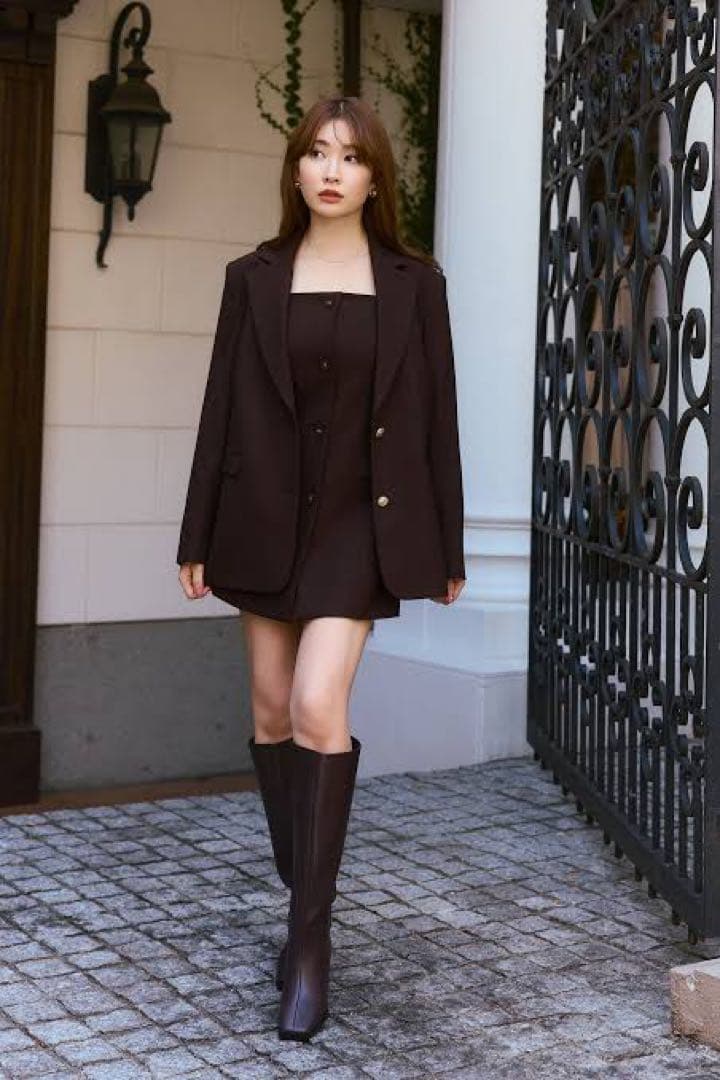 【完売】herlipto ♡ Romy Wool-Blend Jacket