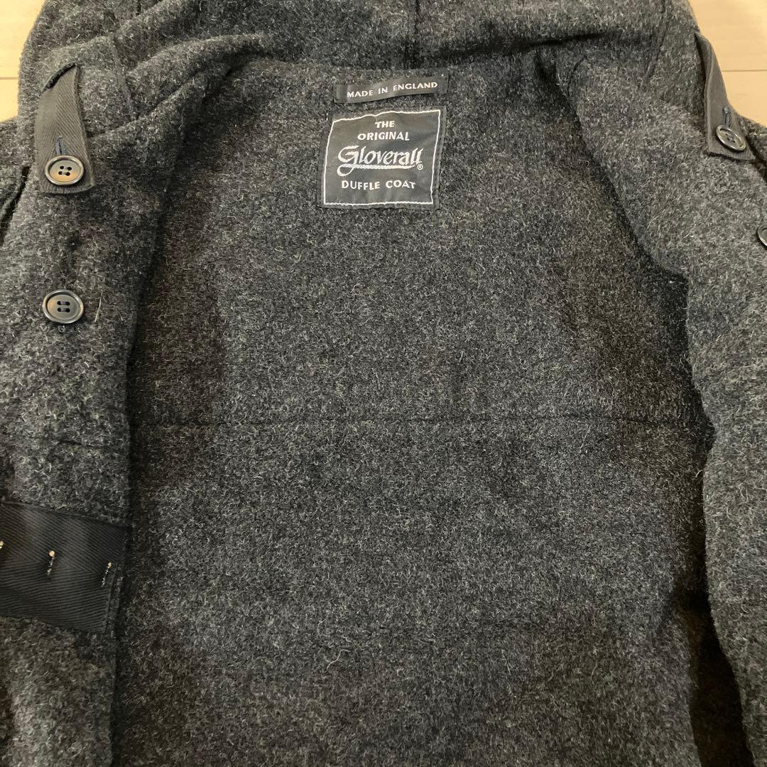 11.12 Gloverall グローバーオール ダッフルコート グレー M