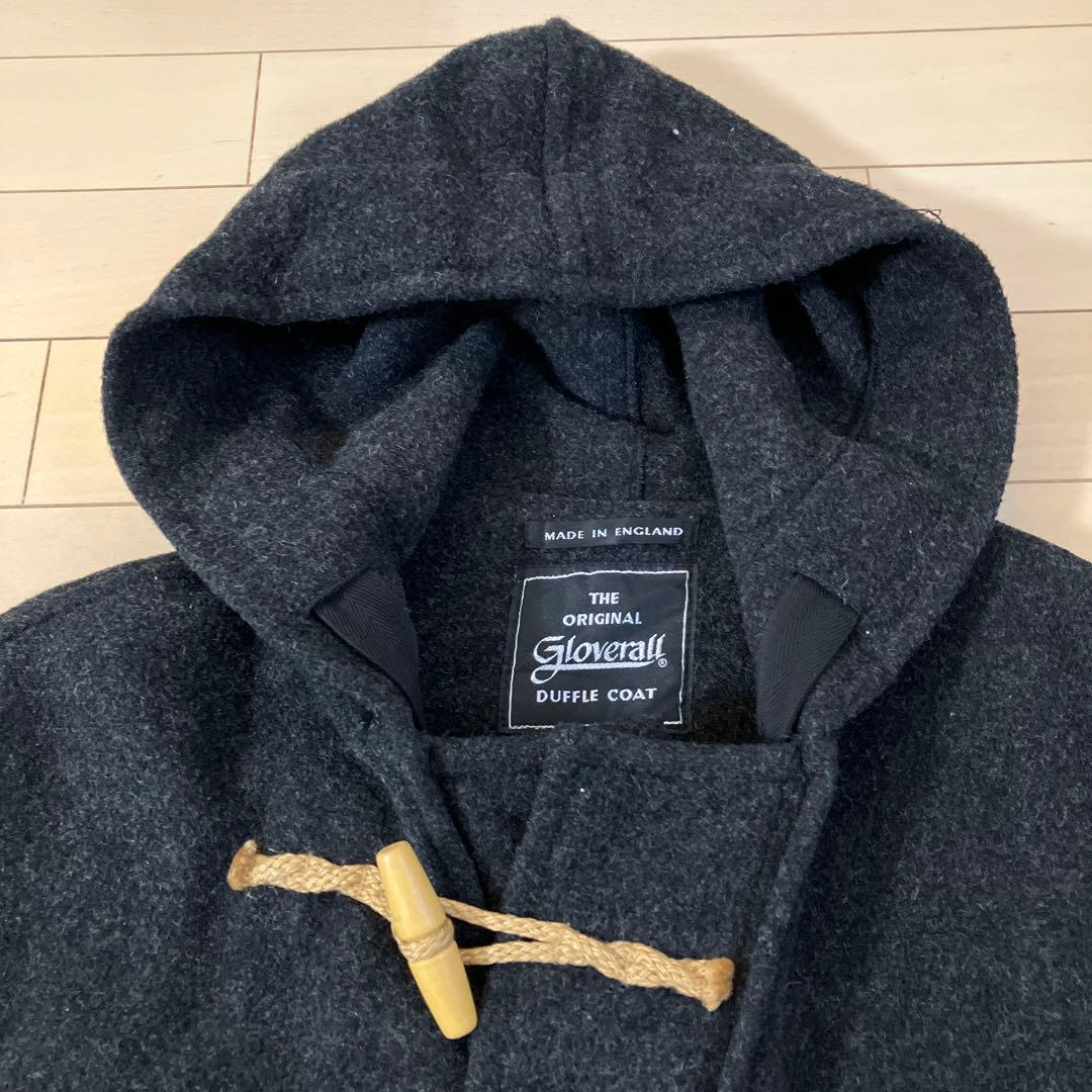 11.12 Gloverall グローバーオール ダッフルコート グレー M