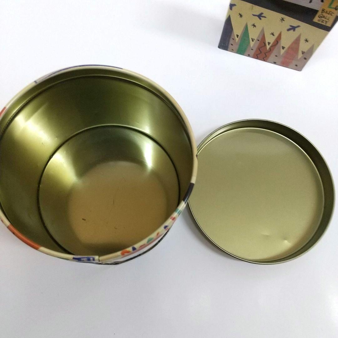日比野克彦 ビスクギャラリー ランチボックス 丸缶② シガレットケース