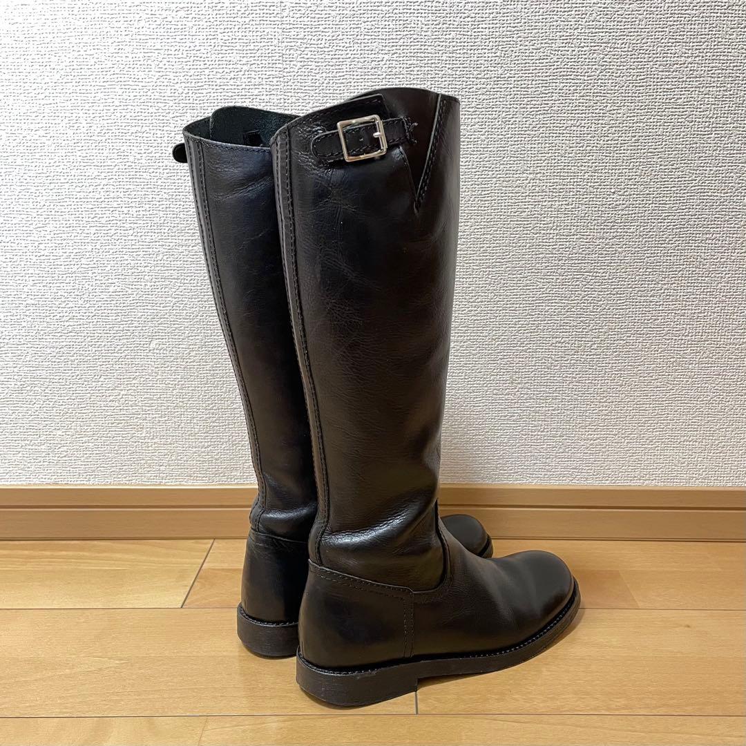 JUNYA WATANABE Black Leather Boots 黒 ブーツ