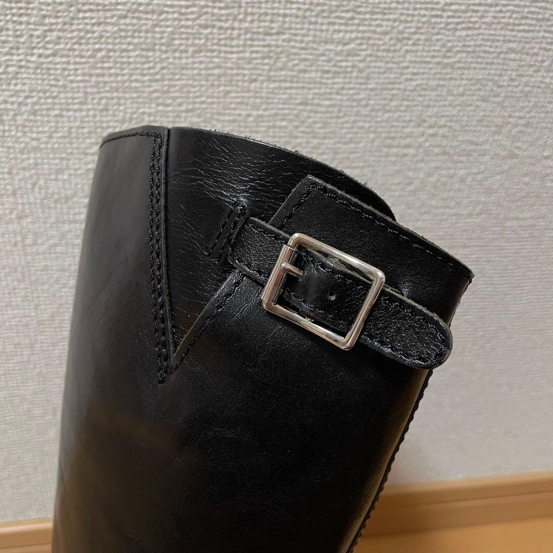 JUNYA WATANABE Black Leather Boots 黒 ブーツ