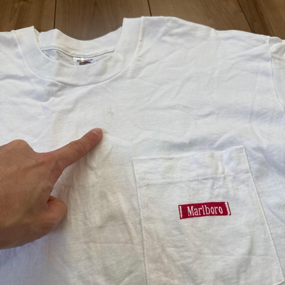 ヴィンテージ マルボロ Tシャツ XL ホワイト ウエスタン カクタス