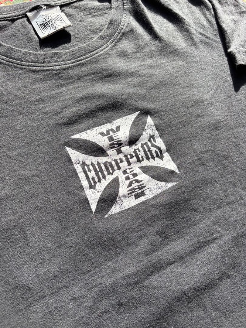 90s west coast choppers T-shirt ブラック M程度