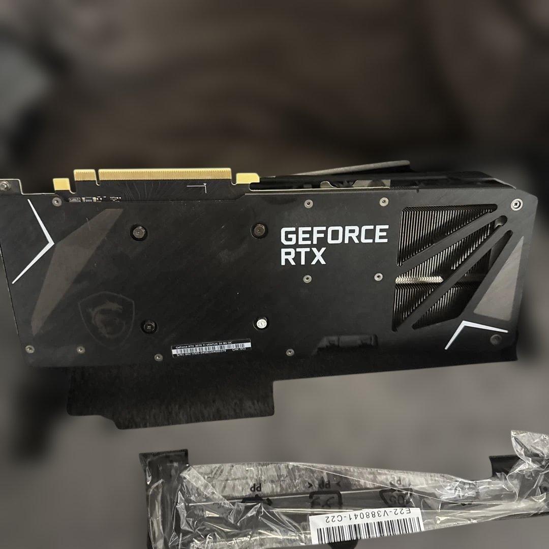【最終値下】MSI GeForce RTX 3070ti グラフィックボード
