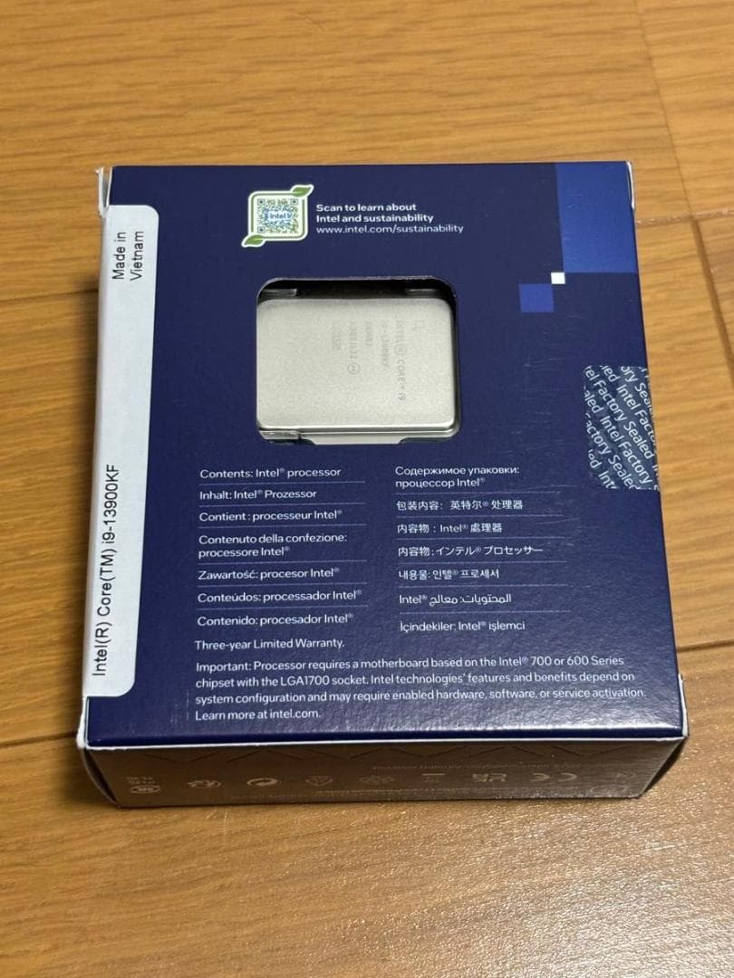 【新品未開封】intel Core i9 13900KF BOX срu