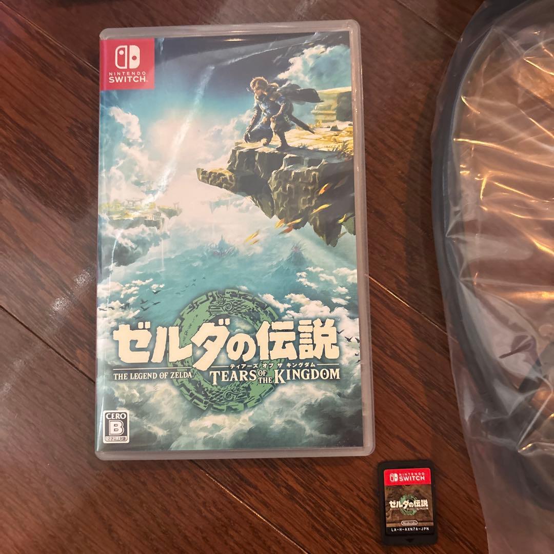 d*3様 Nintendo Switch グレー ゼルダ、128GBメモリーカー