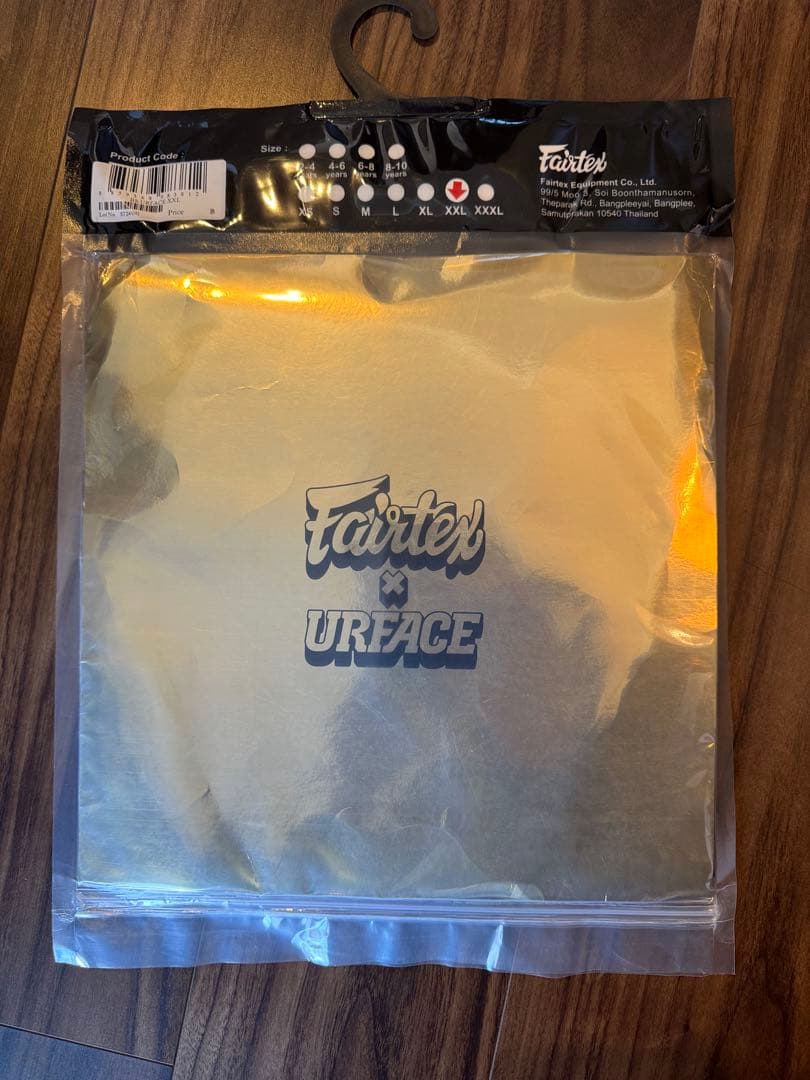 新品Fairtex URFACE キックボクシングパンツXXL