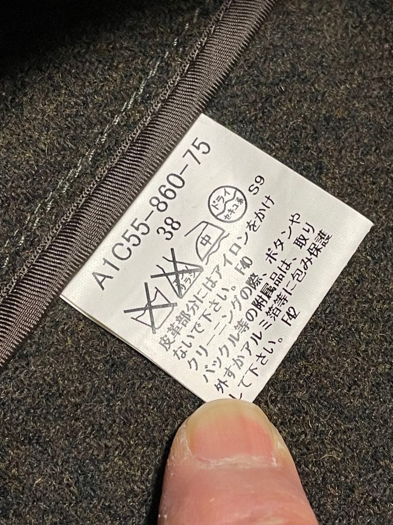 BURBERRY バーバリーロンドン　メンズ　ダッフルコート　サイズM〜L程度