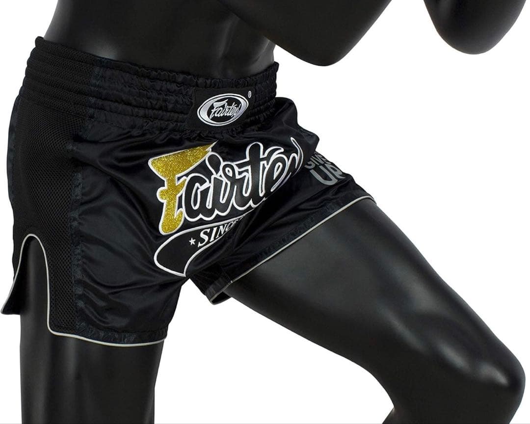 Fairtex キックボクシングショーツ ブラック Mサイズ