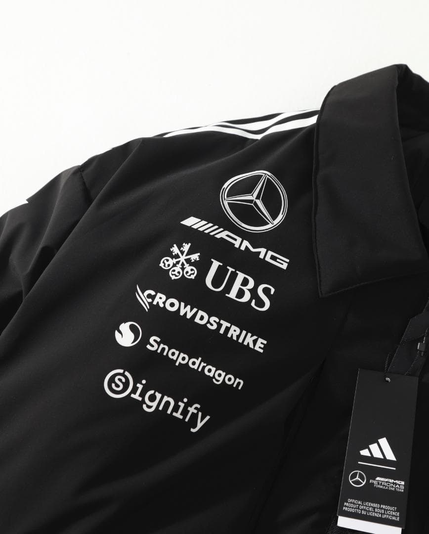 ジャケット・アウター Mercedes PETRONAS F1 TEAM JACKET BLACK M