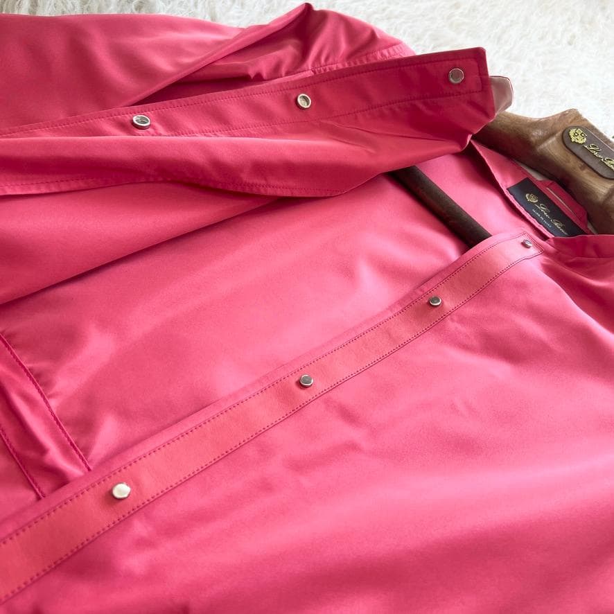 極美品★LOROPIANA★撥水★本革★ハーフコート★ブルゾン★ジャケット