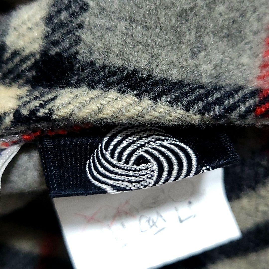 BURBERRY　ウールコート ノバチェック　リバーシブル 大きいサイズ グレー