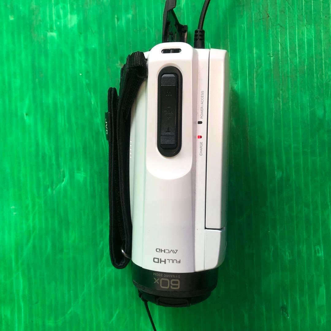 JVC Everio フルHD ビデオカメラ GZ-F270w 動作品