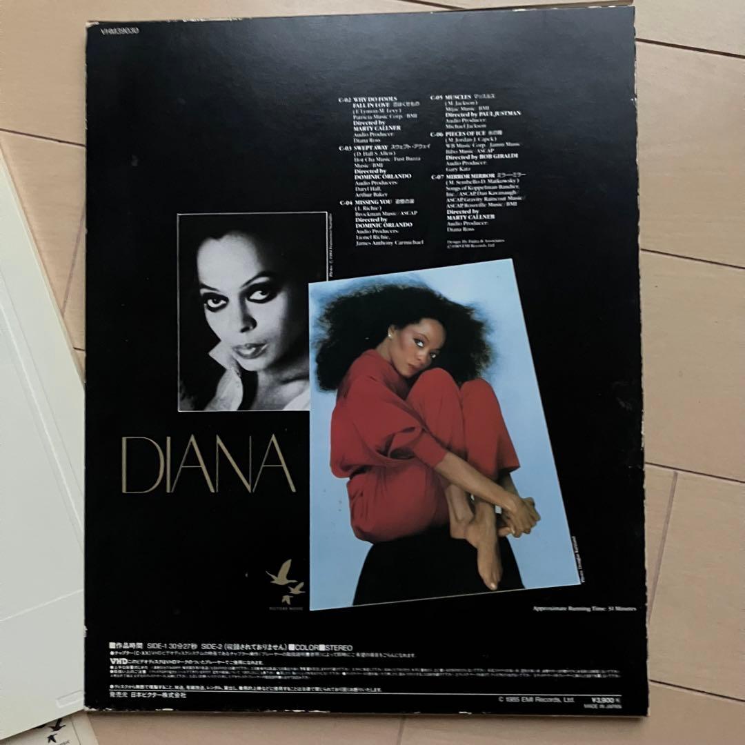 ミュージック VHD/ DIANA/ THE VISION S OF DIANA ROSS /