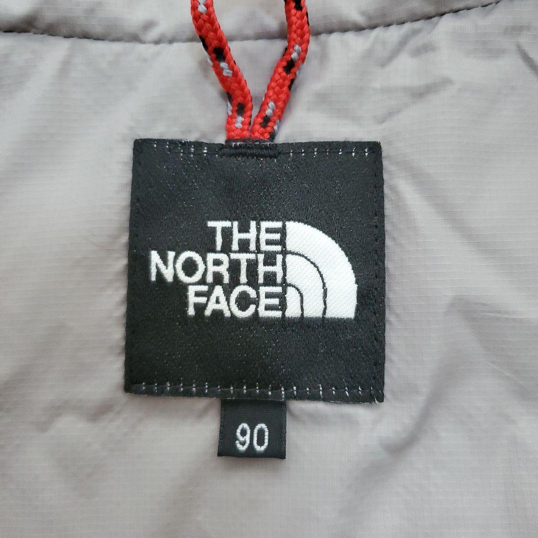 THE NORTH FACE ベビー アウター サイズ90 グレーダウンポンチョ