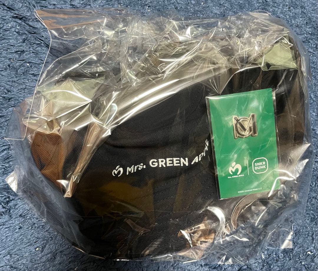 ゆ*7様 Mrs.GREEN APPLE MGA LOGO HAT NAVY