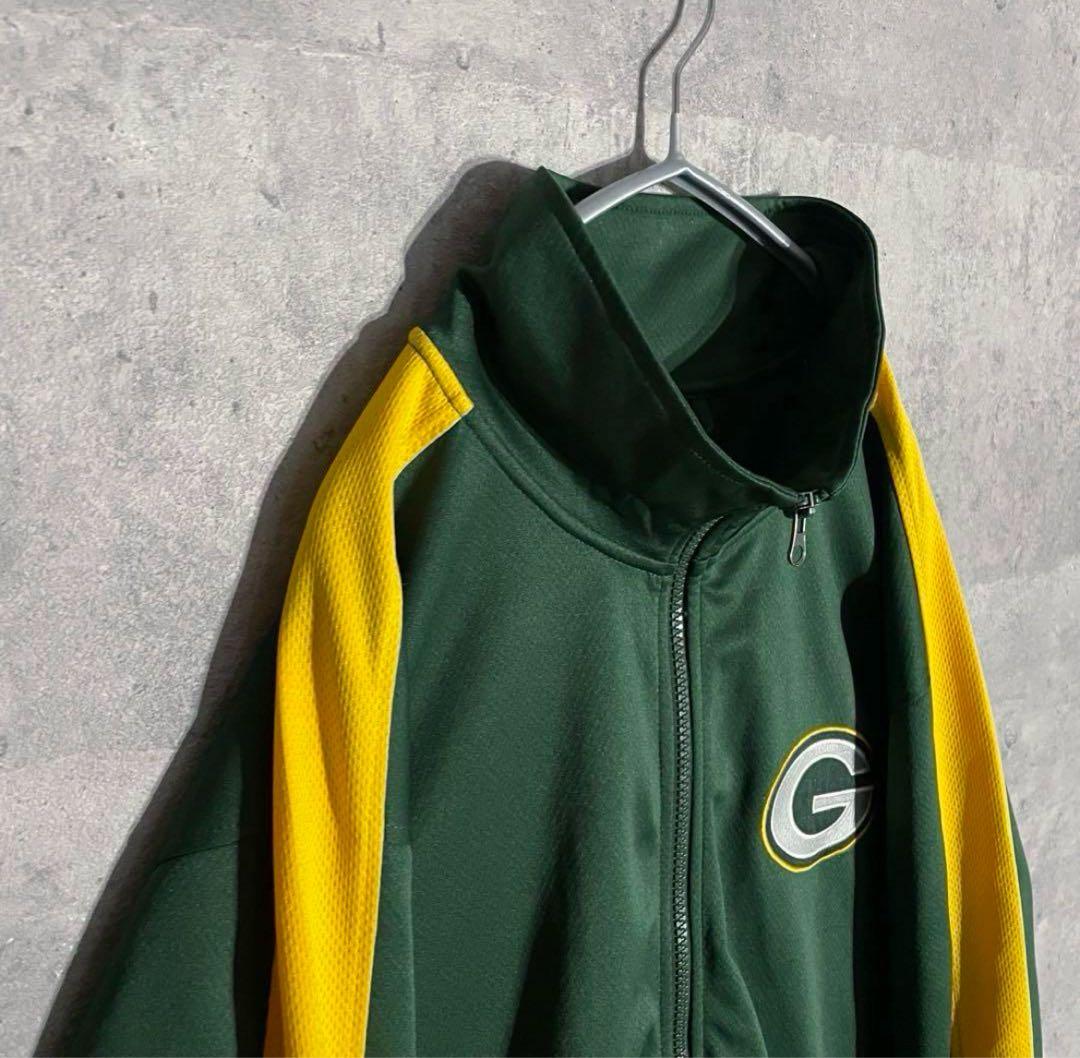 大人気✨NFLパッカーズ トラックジャケット ジャージ グリーン XL 緑