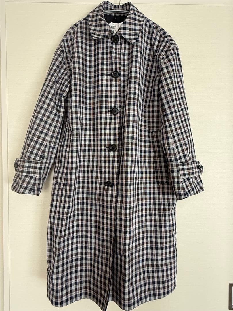 未使用タグ付 Aquascutum アクアスキュータム リバーシブルコート