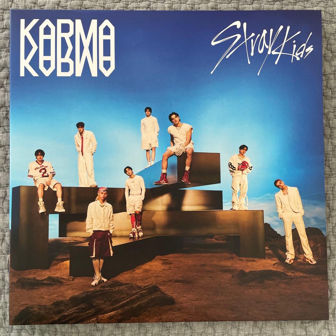 Straykids KARMA レコード CRYSTAL CLEAR VINYL