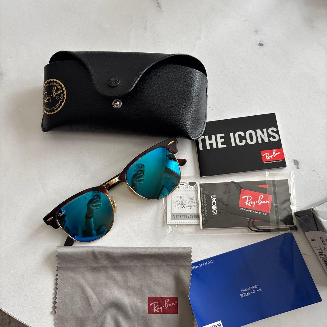 小物 Ray-Ban RB 3016 CLUBMASTER