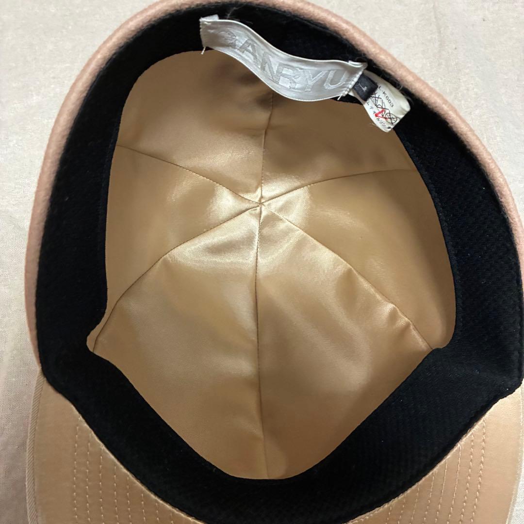 Lサイズ 美品 GANRYU ウールキャップ コムデギャルソン