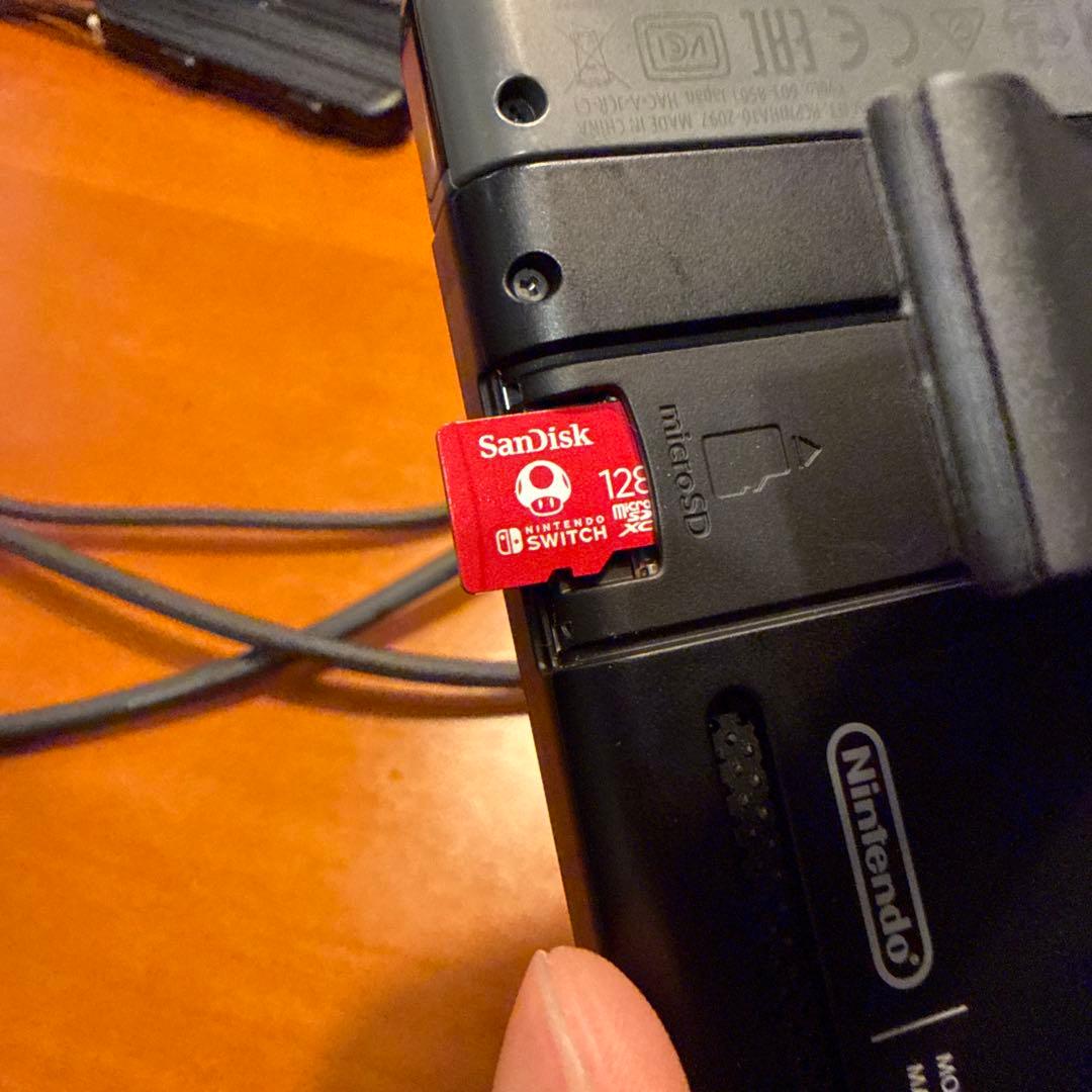 【microSD純正 箱有】Nintendo Switch バッテリー強化版