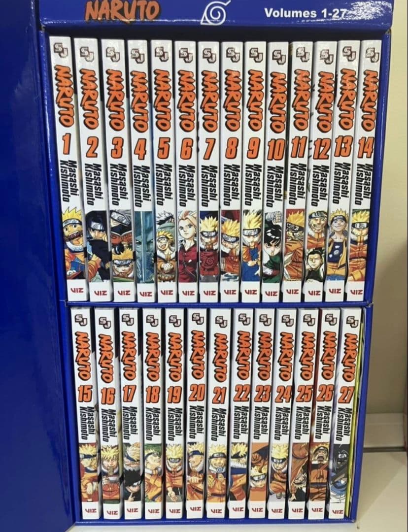 Naruto Box Set 1.2.3Volumes 英語版3BOX全巻セット