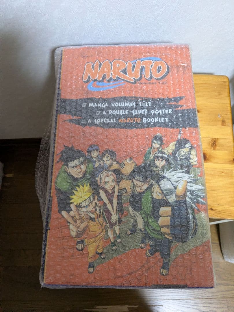 Naruto Box Set 1.2.3Volumes 英語版3BOX全巻セット