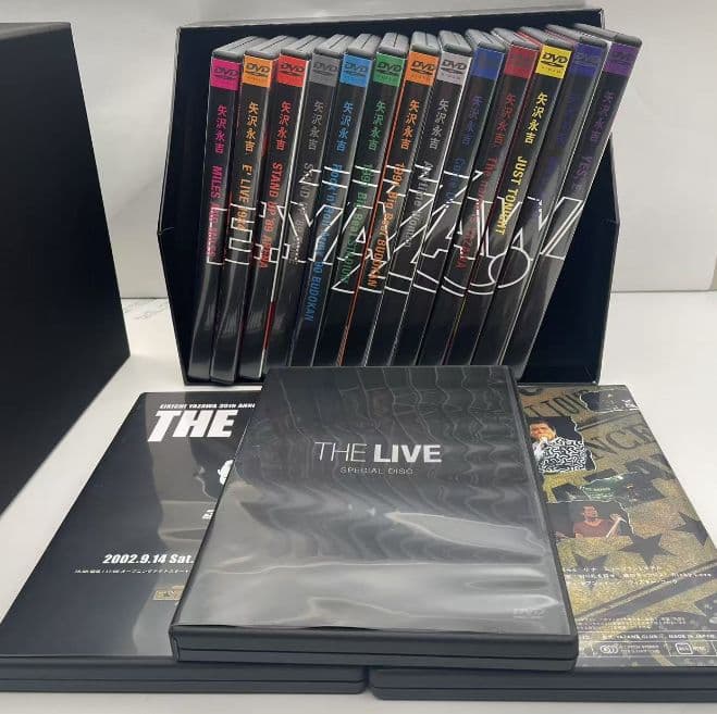 矢沢永吉　THE LIVE DVD BOX DVD 17枚組