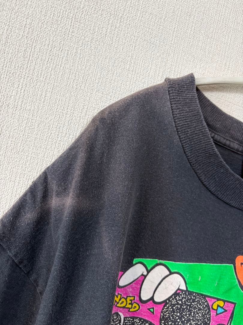 90s USA製 ディズニー ミッキー ドナルド DJ ヴィンテージ Tシャツ