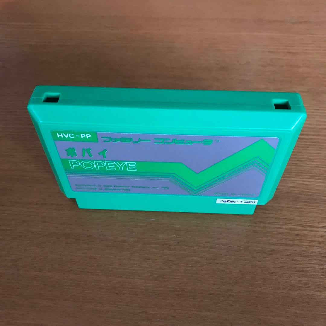 銀箱　ファミコンソフト　ポパイ
