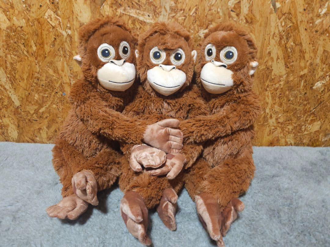 IKEA パンチ君愛用オラウータン 3個セット