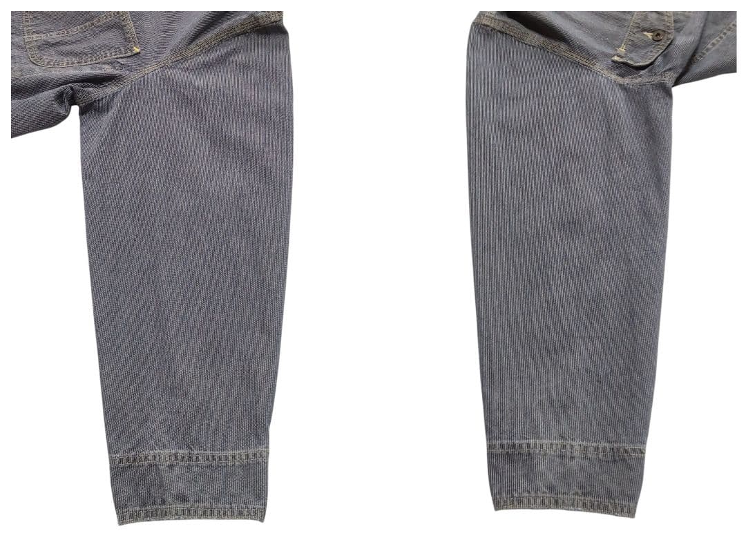 日本製 BLUE WAY OUTDOORS MAN ヒッコリー カバーオール