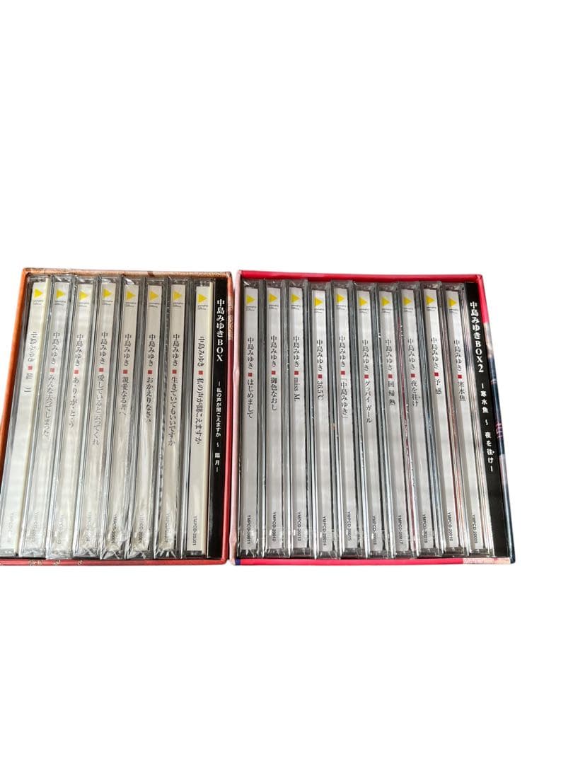 中島みゆき　CD-BOX セット　 寒水魚〜夜を往け、私の声が聞こえますか-臨月