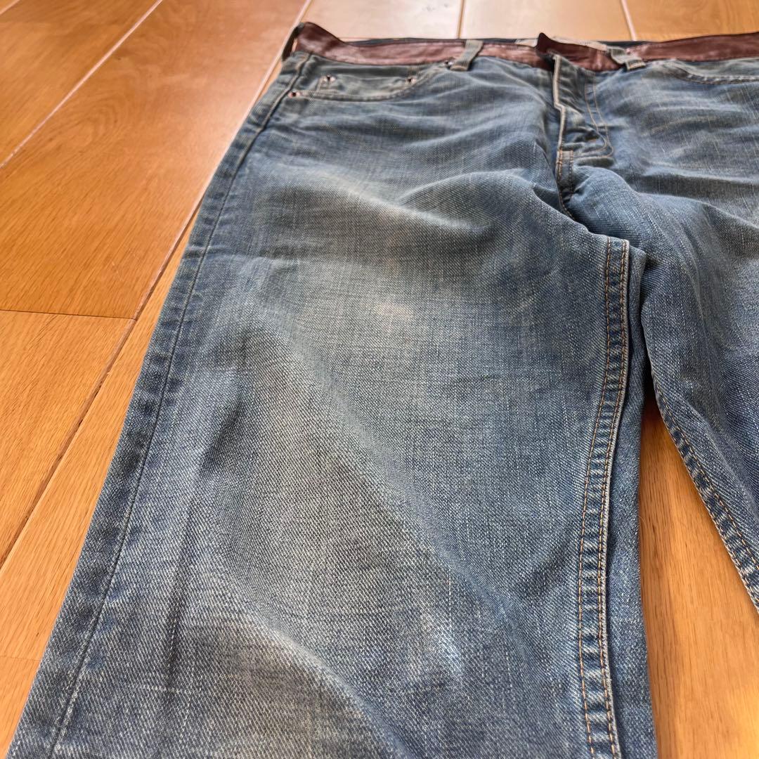 JUNYA WATANABE コムデギャルソン　ストレートデニムライトブルー