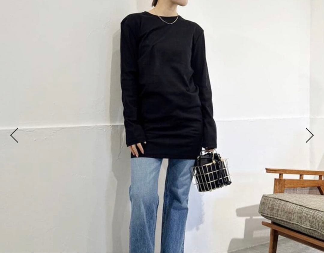plage SQUARE SHOULDER Tシャツ